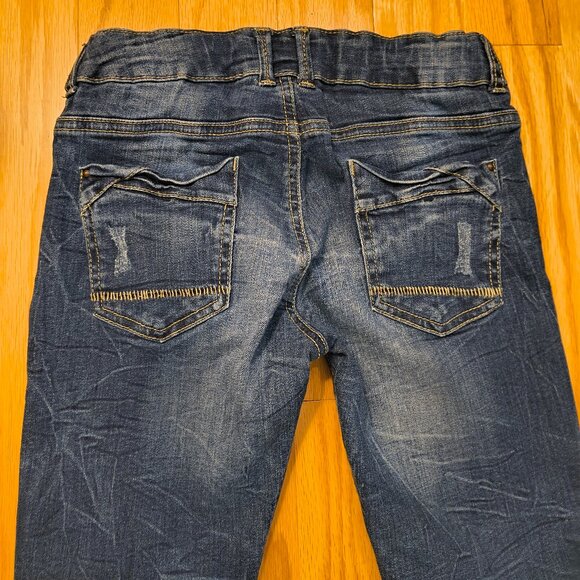 Zara Kids, Adjustable Waist Medium Wash Denim/Jeans, Girls Size 11-12 (GU) - Picture 6 of 6